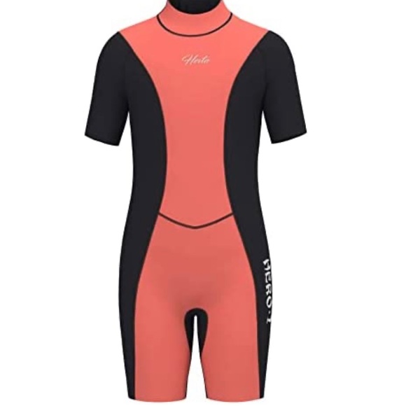 Swim Hevto Shorty Wetsuit Kids 32mm Neoprene Short Wet Suit Size 18